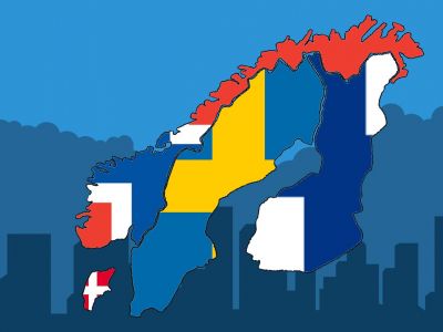 Viaggio on the road in Scandinavia